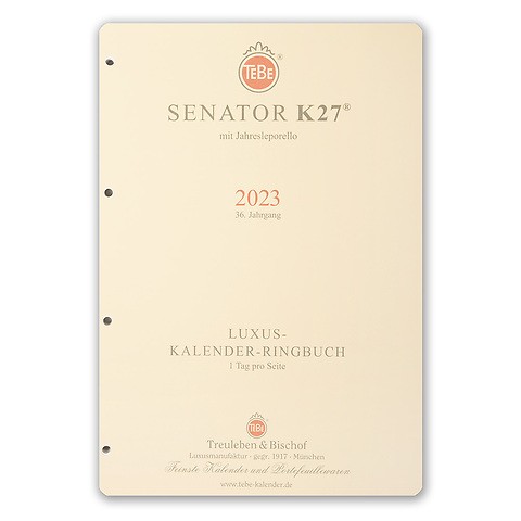 Kalendereinlage Senator - K27, 1Tag/1Seite 2024